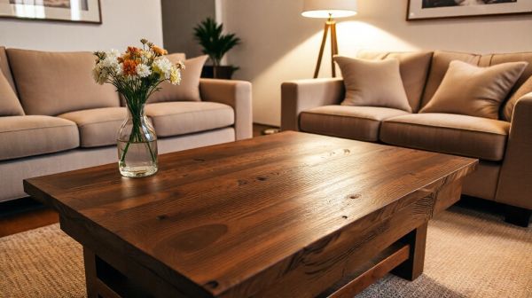 Choisissez votre table basse en bois idéale pour un décor unique