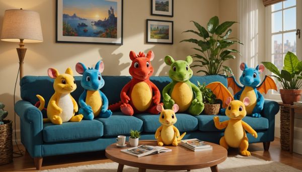 Les peluches Pokémon : vos héros préférés à câliner !